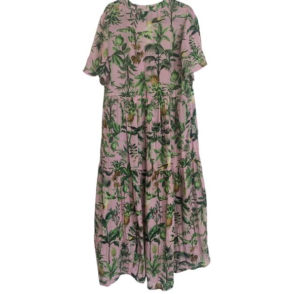 NWT Anthropologie Kallie Flowy Maxi Dress by Celandine: Printed Edition - Picture 5 of 6